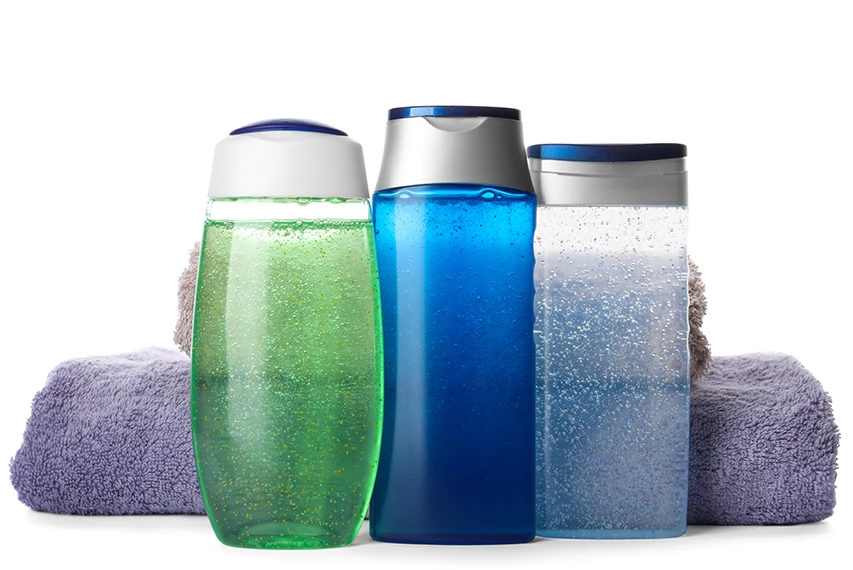 Shampoo and lotion bottles for HEMC personal care applications