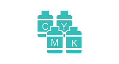 HEC application icon for inks and printing