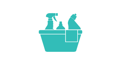 HEC application icon for house cleaning and detergent products