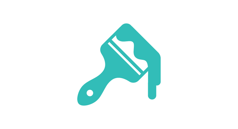HEMC application icon for repair mortar