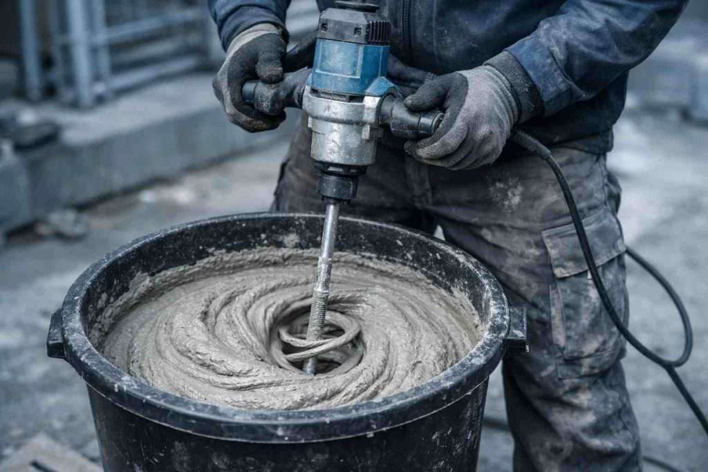 Mortero de obra con aditivo de éter de celulosa para la construcción