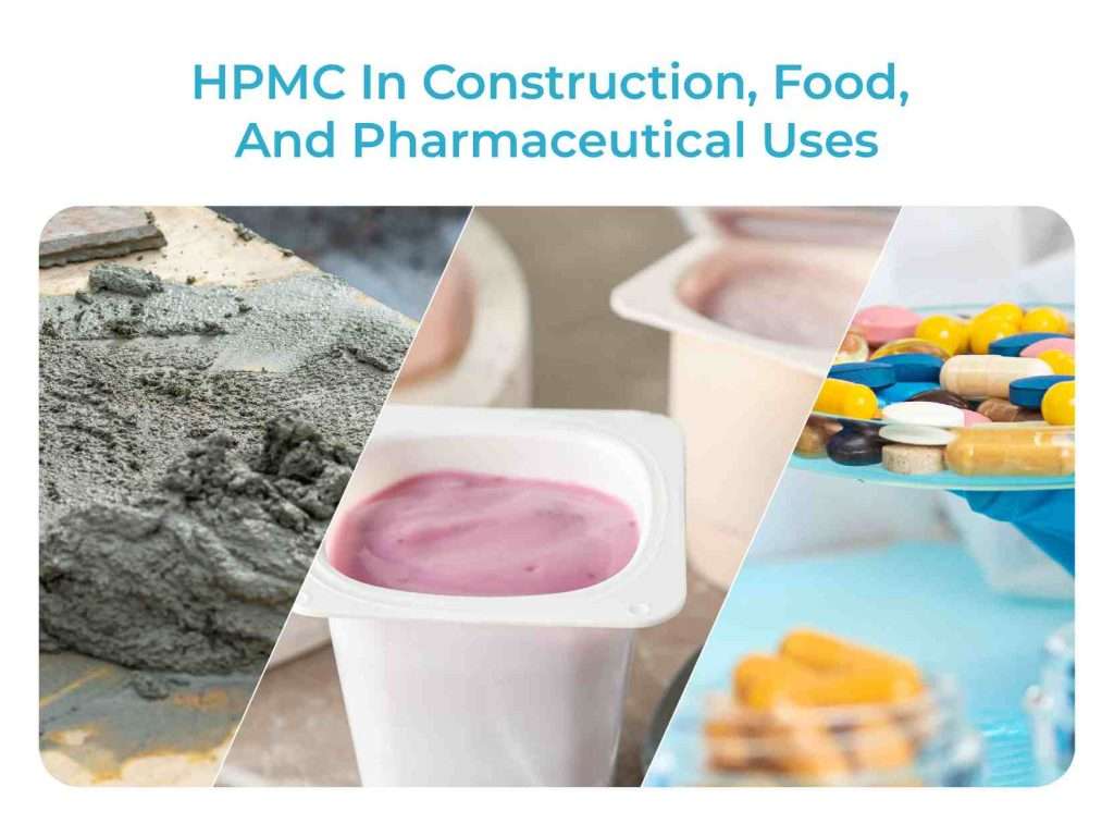 Poudre blanche d'hydroxypropylméthylcellulose utilisée dans des applications industrielles