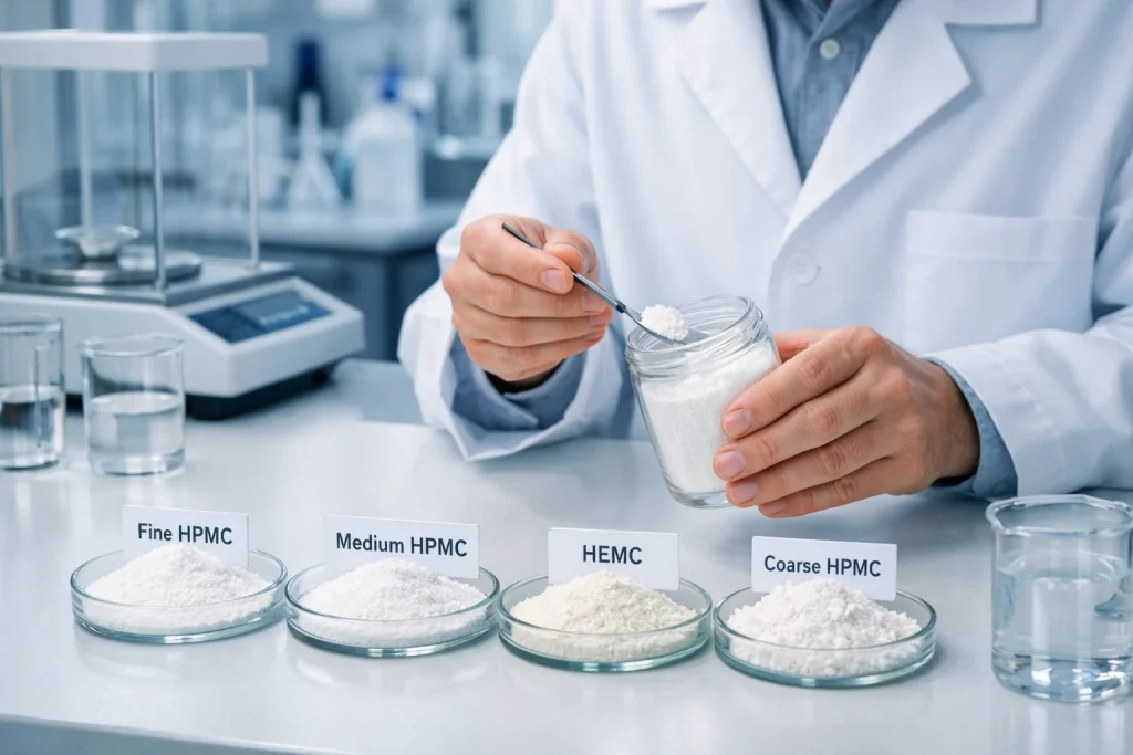 الاختيار الفني ل HPMC و HEMC لصيغ مواد البناء المختلفة
