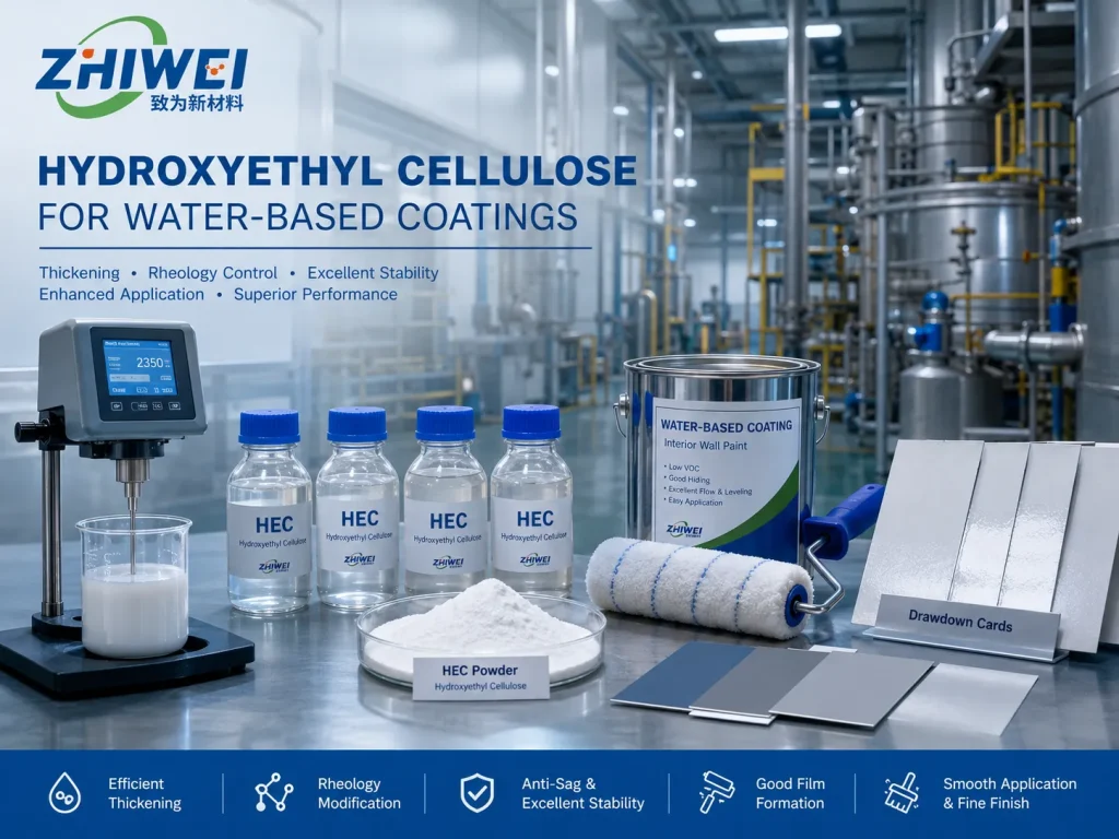 Zhiwei Jinan suministra hidroxietilcelulosa para aplicaciones diarias de revestimientos químicos y petrolíferos