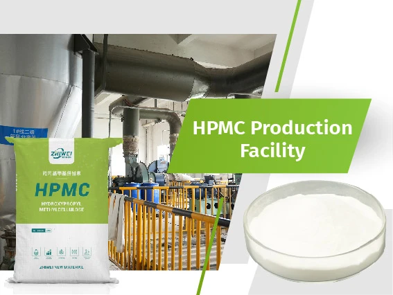 HPMC white powder in a modern cellulose ether production facility.