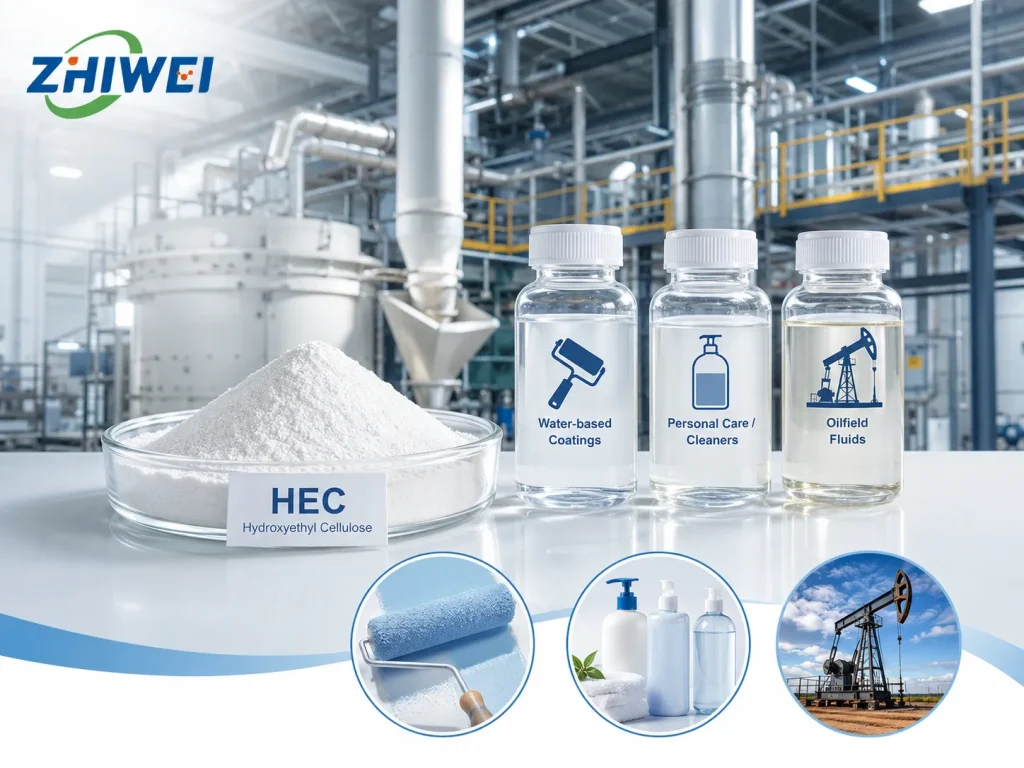 Qu'est-ce que le matériau HEC ? | Guide de l'hydroxyéthylcellulose de Zhiwei
