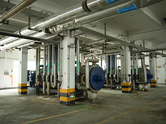 Interior view of a cellulose ether manufacturing workshop