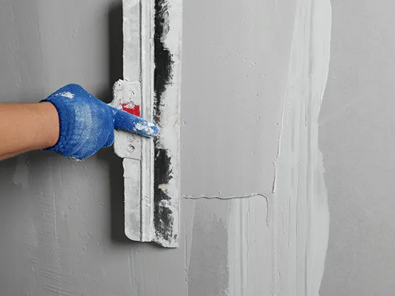 HEMC 150H application in wall render