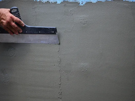 HEMC 4K application in surface leveling mortar