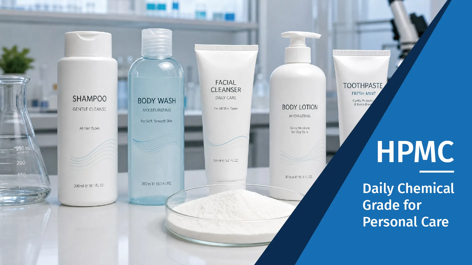 Daily chemical grade HPMC for personal care products