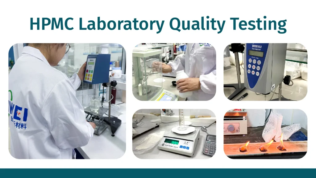 HPMC quality control testing