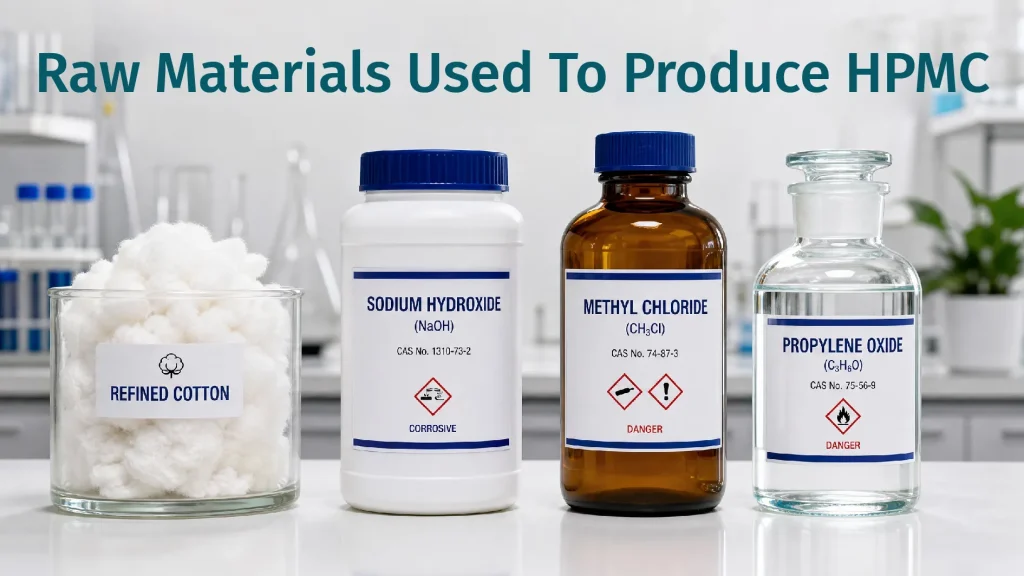 HPMC production raw materials