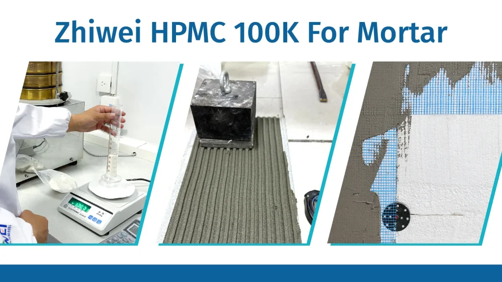 Zhiwei HPMC 100K للملاط