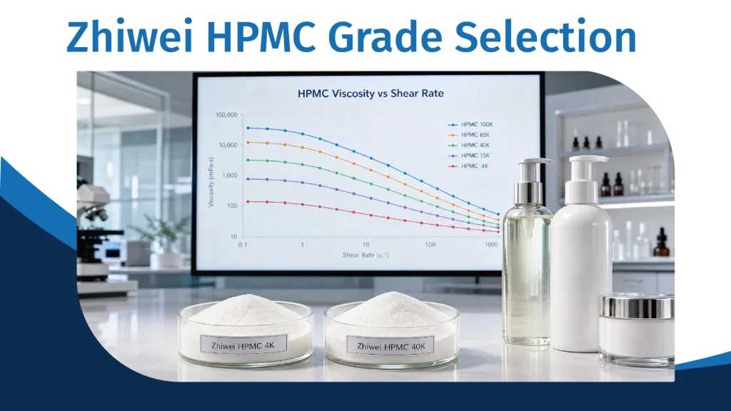 Zhiwei HPMC grades for daily chemical formulations