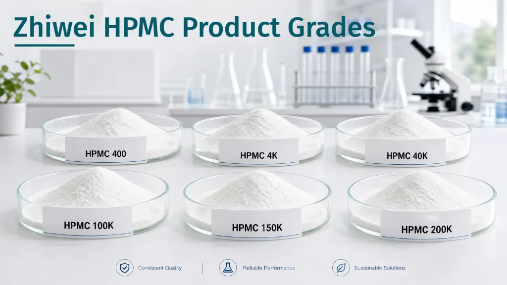 Zhiwei HPMC product grades