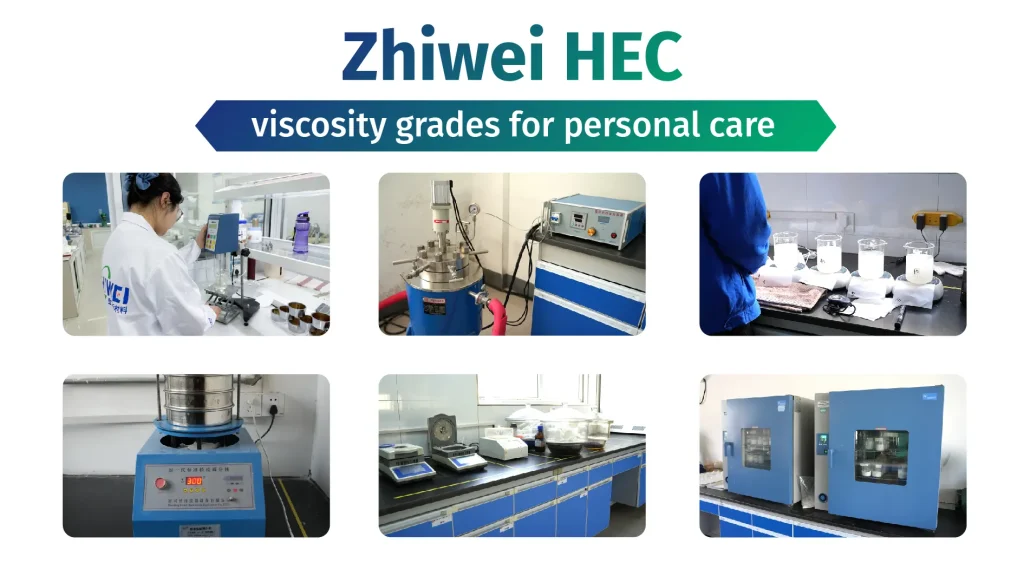 CMC and HEC formulation stability testing