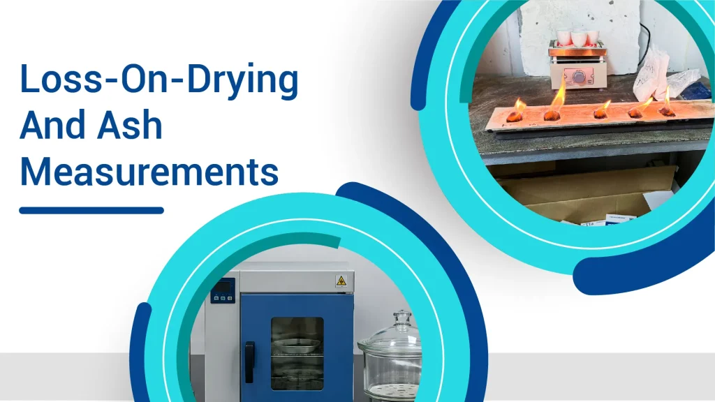 Separate weighing procedures for HPMC loss on drying and ash testing.