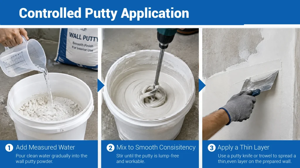 Controlled Putty Application